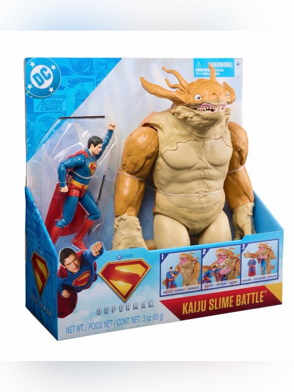 Superman 6" Kaiju Battle Pack Action
Figure Playset NEW!!